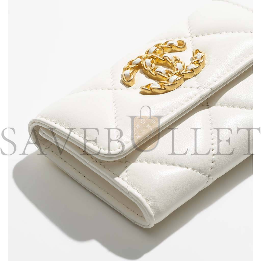 Ch*el 19 flap card holder ap1790 b04852 10601 (11.3*7.5*2.1cm)